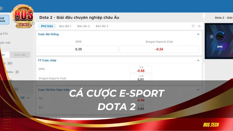 Cá cược DOTA 2