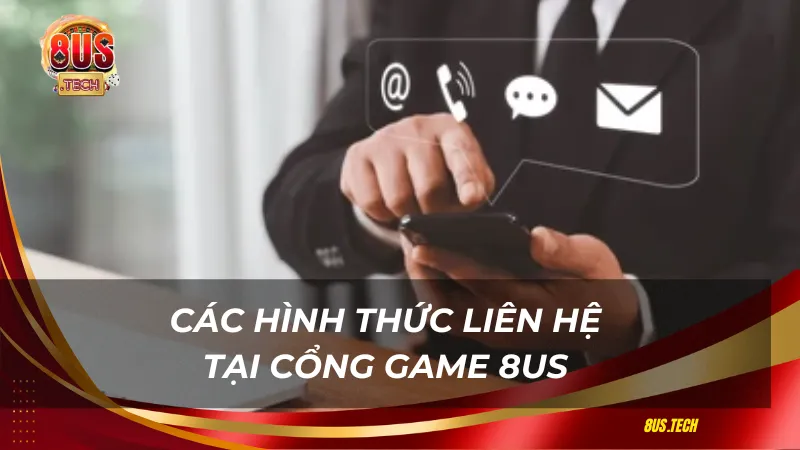 Các hình thức liên hệ tại 8US