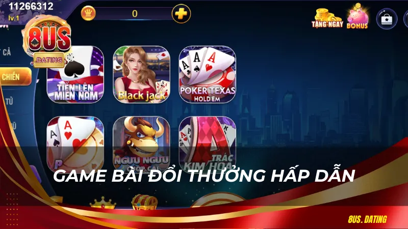 Game bài đổi thưởng hấp dẫn