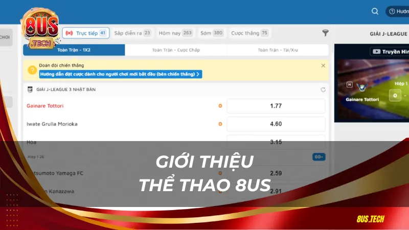 Giới thiệu thể thao 8US